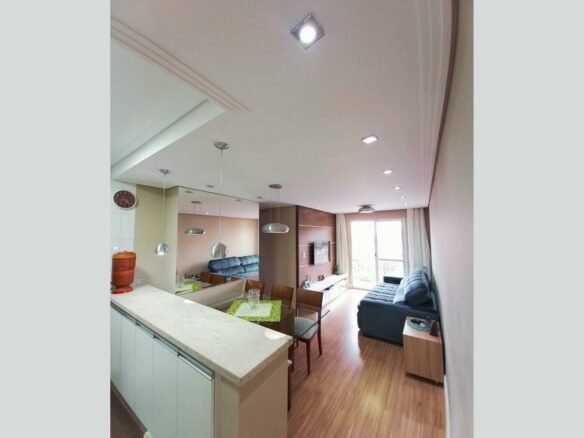 Apartamento Para Venda Com 70 M² Com 3 Quartos Em Taboão