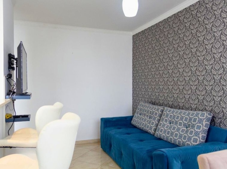 imóvel mobiliado 2 quartos, 47 m² lazer em Santo André